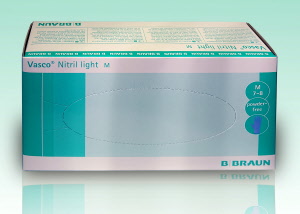 Nitril Handschuhe Vasco Nitril light white puderfrei