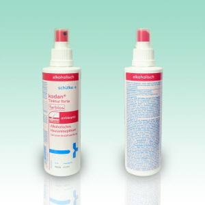 Kodan Tinktur Pumpspray-Flasche : 250 ml farblos