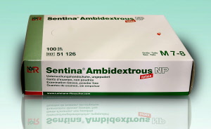 Untersuchungs-Handschuhe Sentina puderfrei Latex